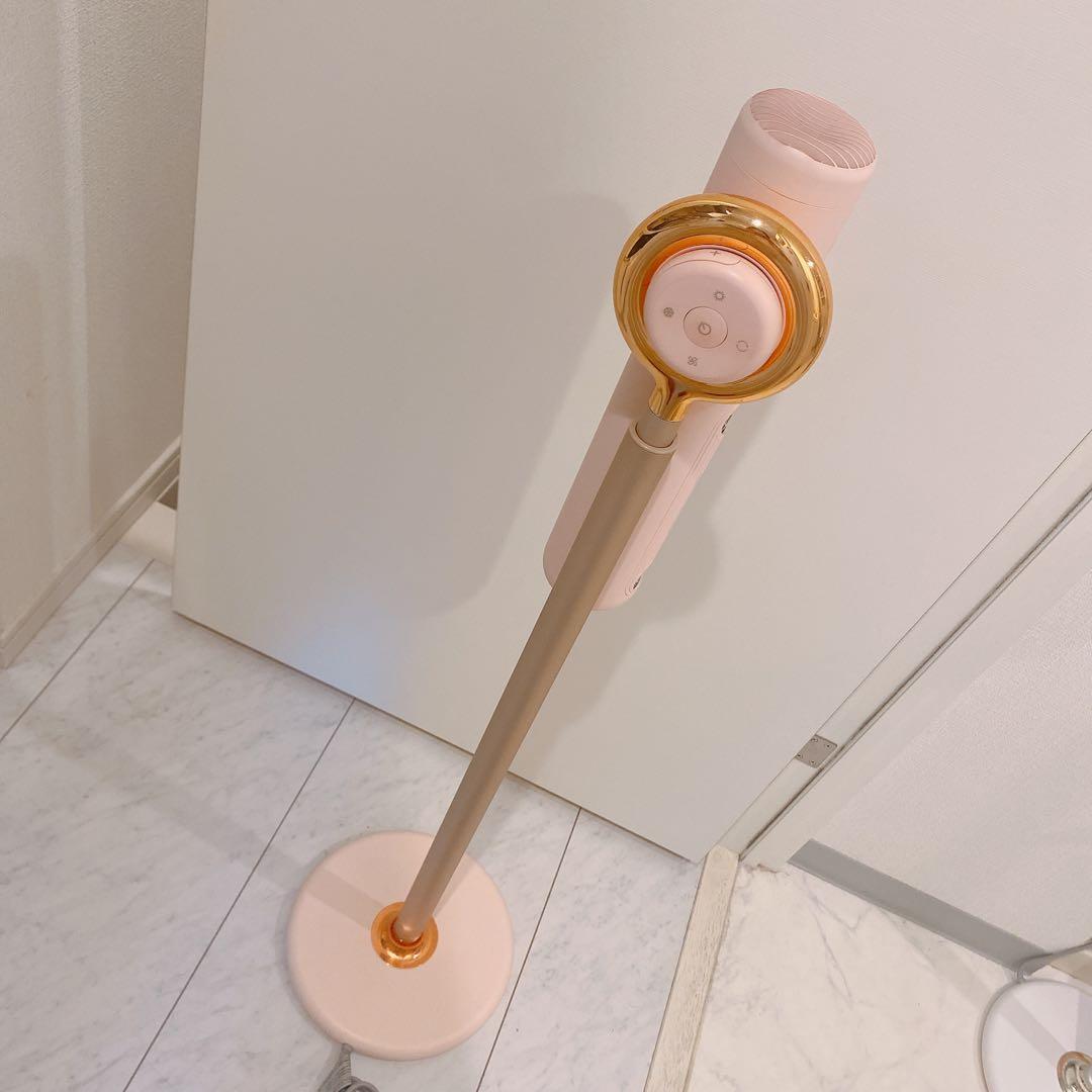 BISARA ハンズフリースタンドドライヤー ピンク