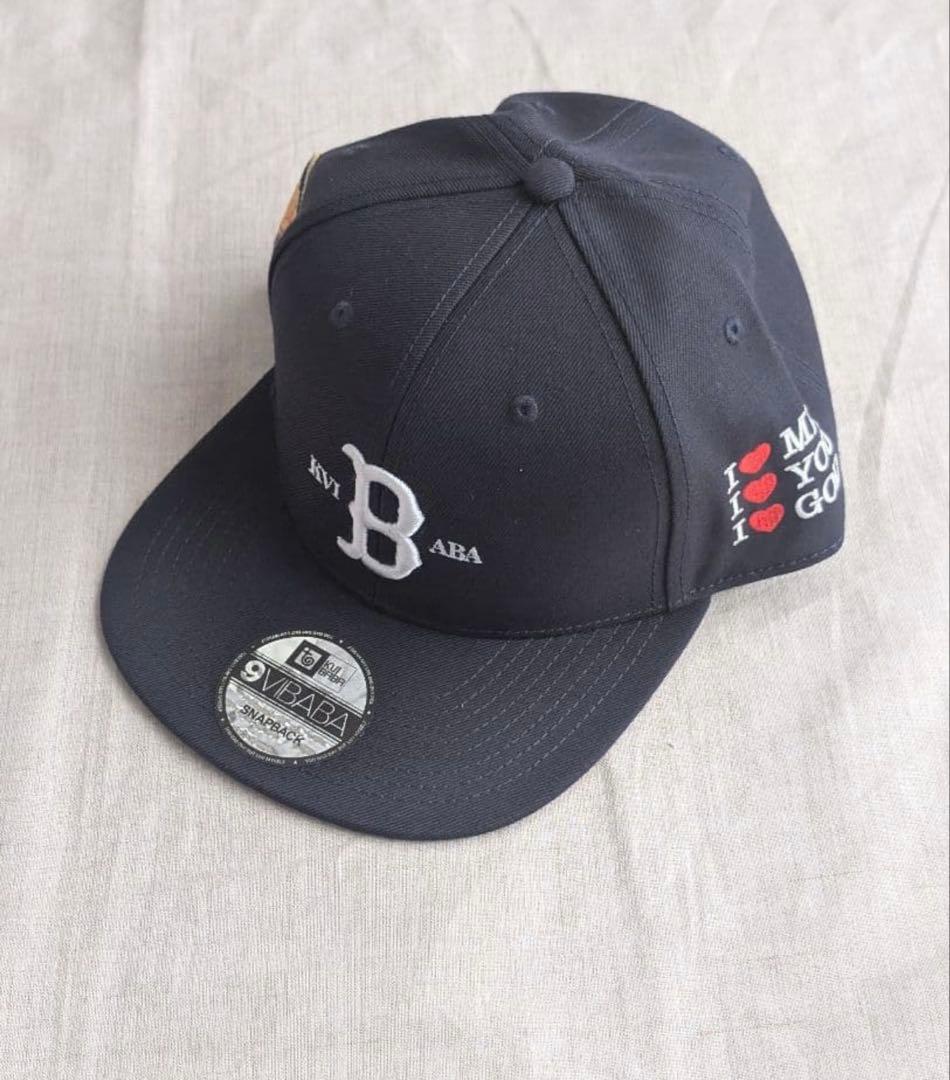 新品 kvibaba ベースボールキャップ ネイビー