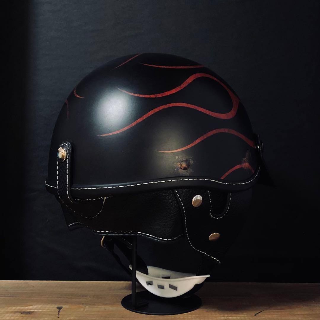 ポリスヘルメット　ショーティー　赤（検　オーシャンビートル　buco BELL