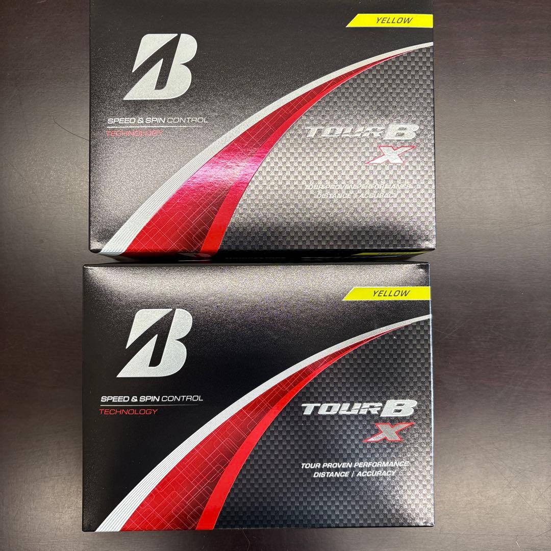 ブリヂストン TOUR B X イエロー 2ダース