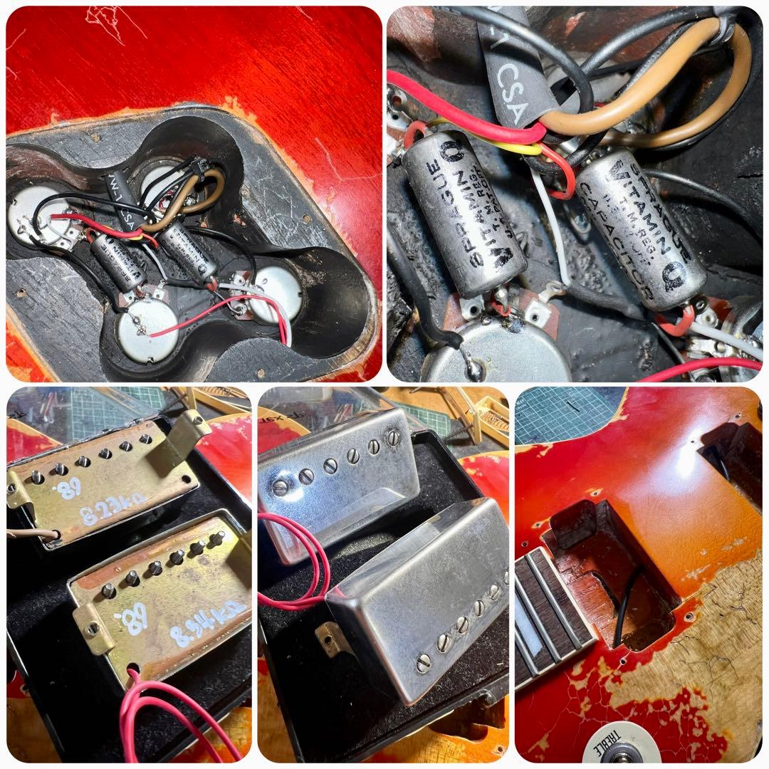 ハードエイジド&レリック レスポールスタンダードタイプチェリーバースト