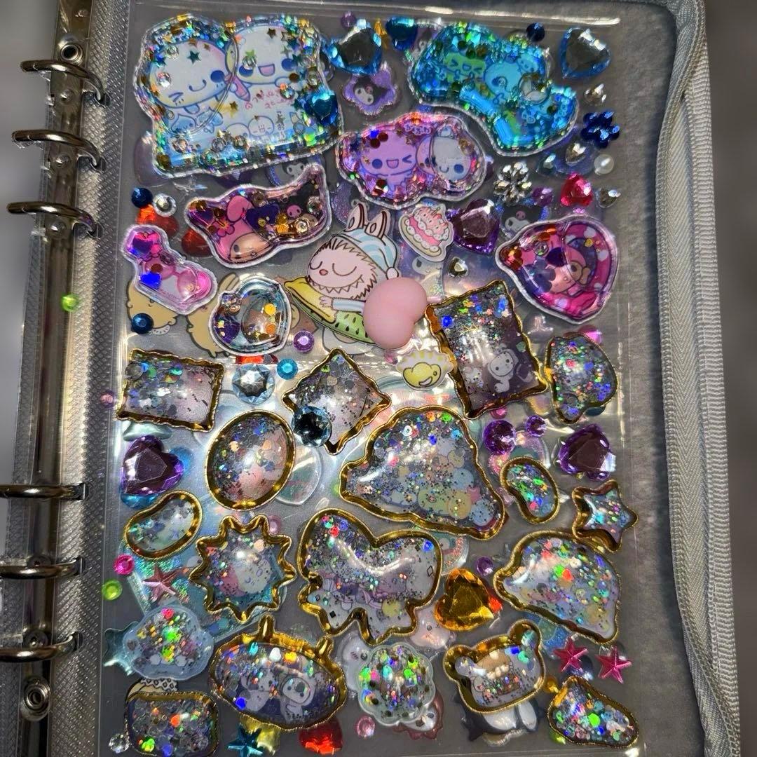 ドデカA5シール帳完成品