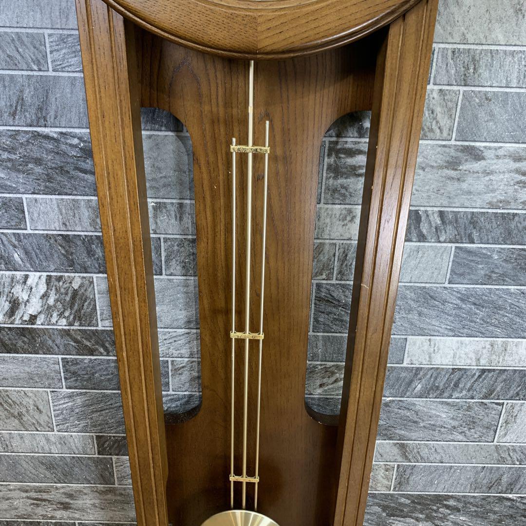 ビンテージ時計　柱時計　SEIKO　木製　大型振り子時計　時報付　PJ501B