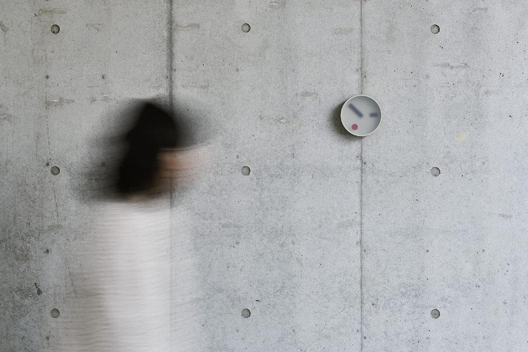 【新品・未使用】Lemnos kehai 掛け時計 KM22-01 GY