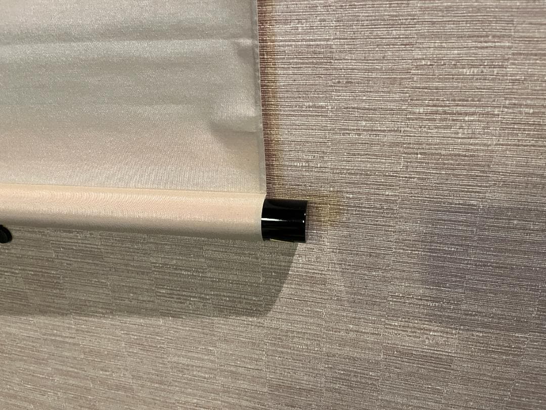 悦道　茶掛軸　花蔟々　画賛　横　茶道具