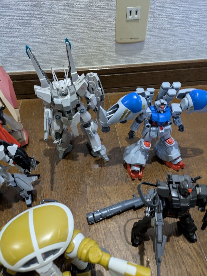 プラモデル ガンダム　ガンプラ　HG 他　ジャンク　武器　完成品　まとめ売り