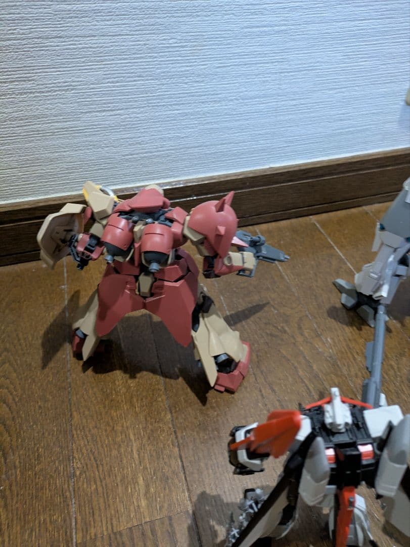 プラモデル ガンダム　ガンプラ　HG 他　ジャンク　武器　完成品　まとめ売り