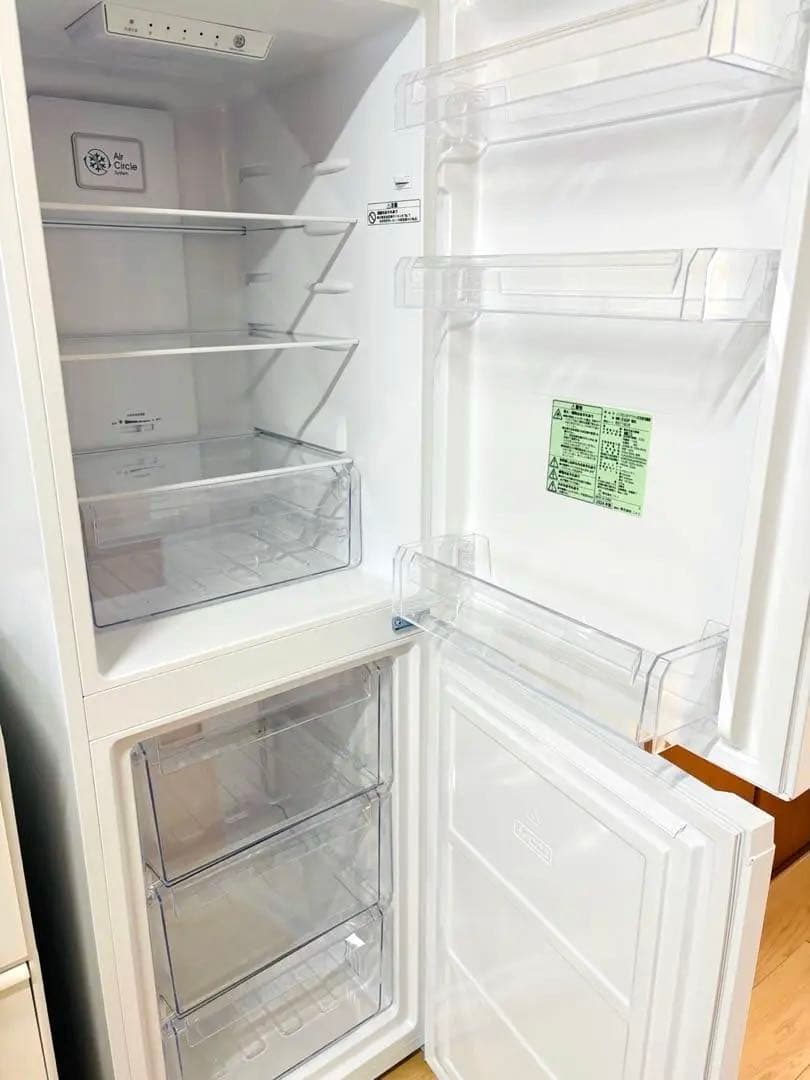 ニトリ 230L 2ドアファン式冷凍冷蔵庫(NR-230F ホワイト) 送料込み