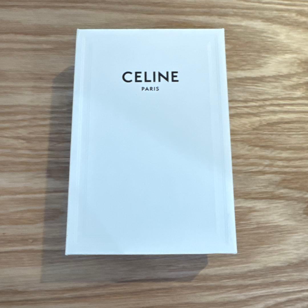 セリーヌ トリオンフ ポケットミラー トリオンフキャンバス ケース付き レジン