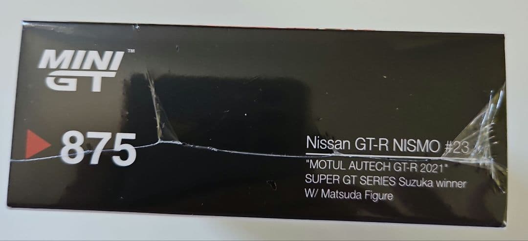 MINI-GT GT-R Nismo GT500 SUPER GT 松田 GTR