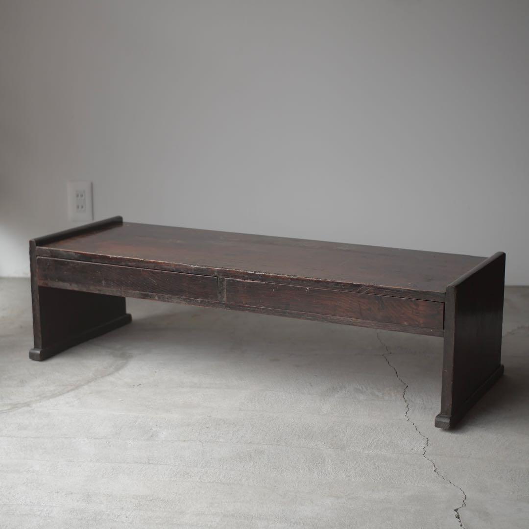 文机　中国　テレビ台　台　店舗什器　机　古家具　古道具　アンティーク　昭和レトロ