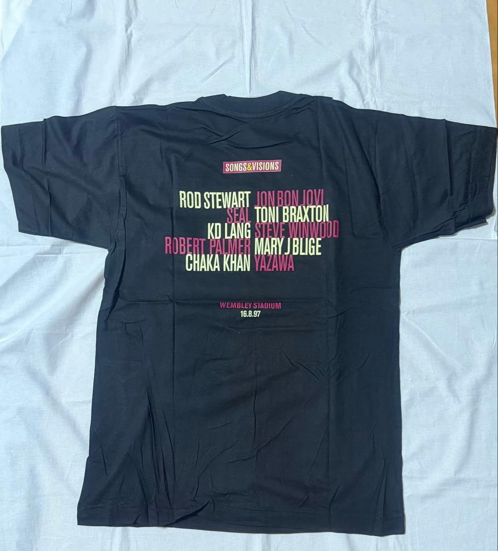 1997年SONGS&VISIONS Tシャツ　矢沢永吉他