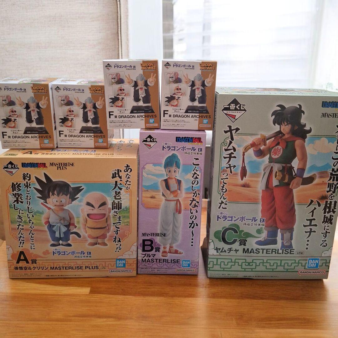 【新品】一番くじ　ドラゴンボールEX　修行編　A賞B賞C賞　F～Jコンプセット