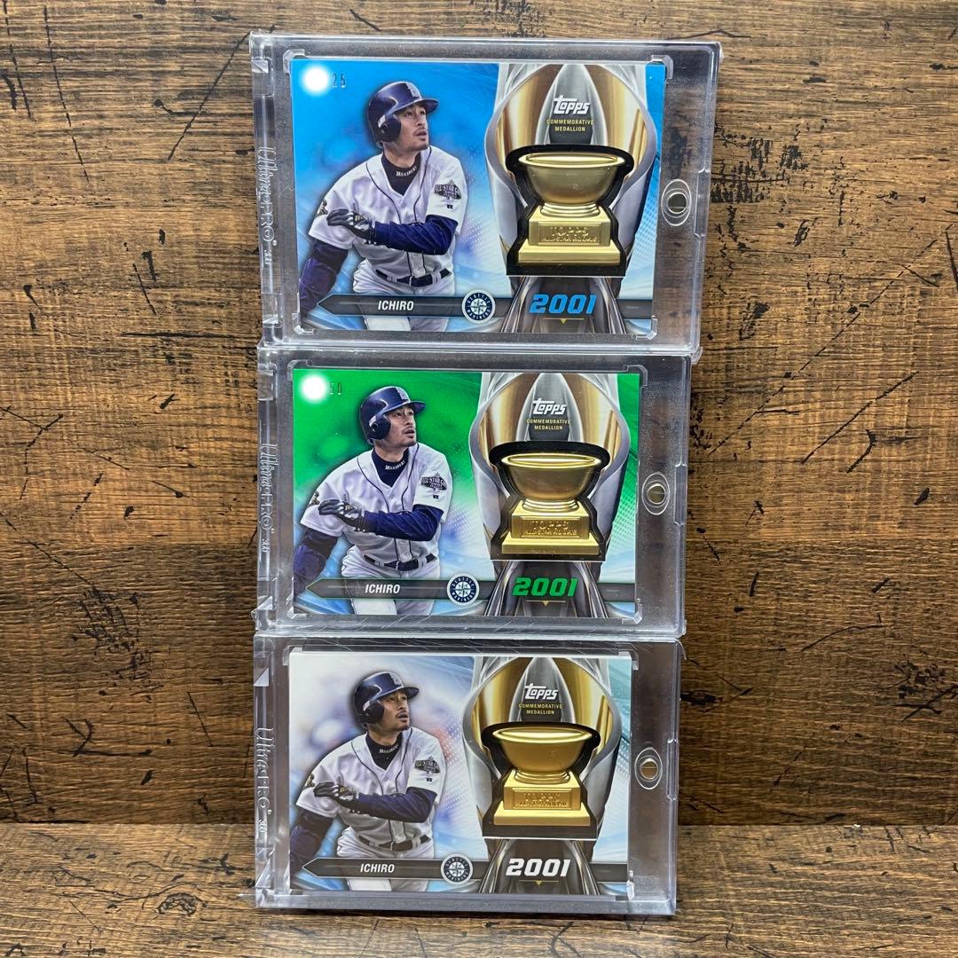 激レア！topps イチロー ルーキーオールスター メダリオン セット