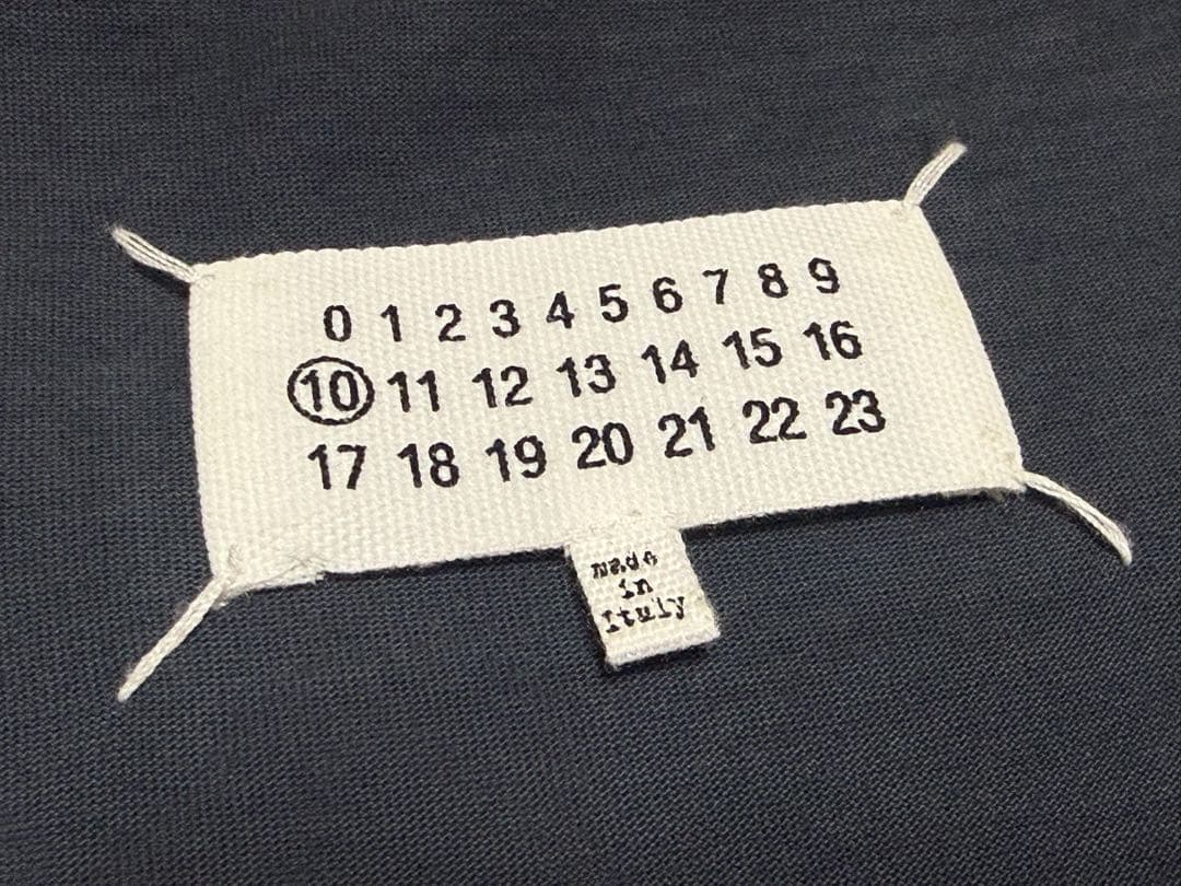 メゾンマルジェラ ガーメントダイ オーバーサイズ Tシャツ サイズ44