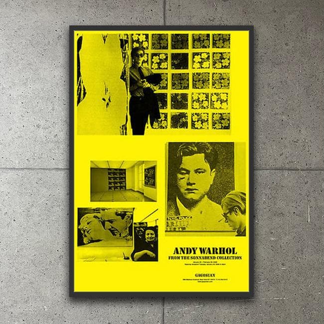 額装品/Warhol from/ウォーホル/アートポスター