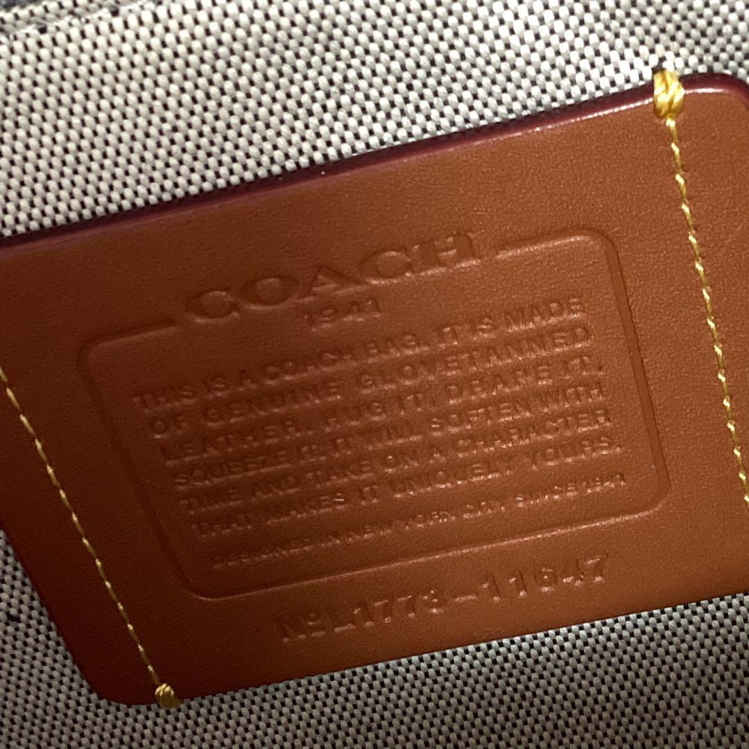 コーチ ローグ ビジネスバッグ グラブタンレザー