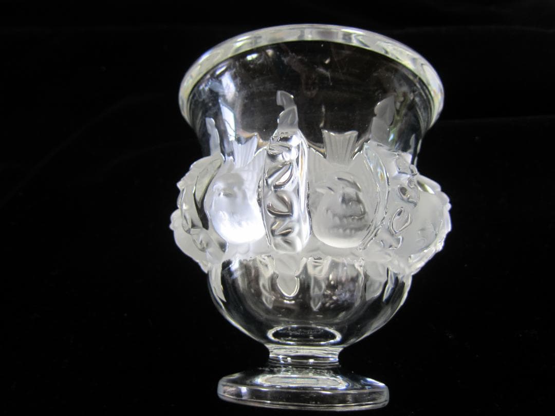 箱付き　ラリック　ダンピエール　花瓶（フラワーベース）