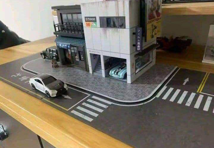 ■1/64【日本の居酒屋➕フォトショップガレージ】新品セット販売/LED照明付