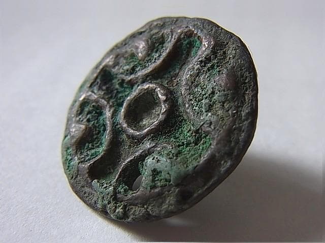 ★Z2407★古代品 （12）青銅　ブロンズ製　印章　オリエント　出土