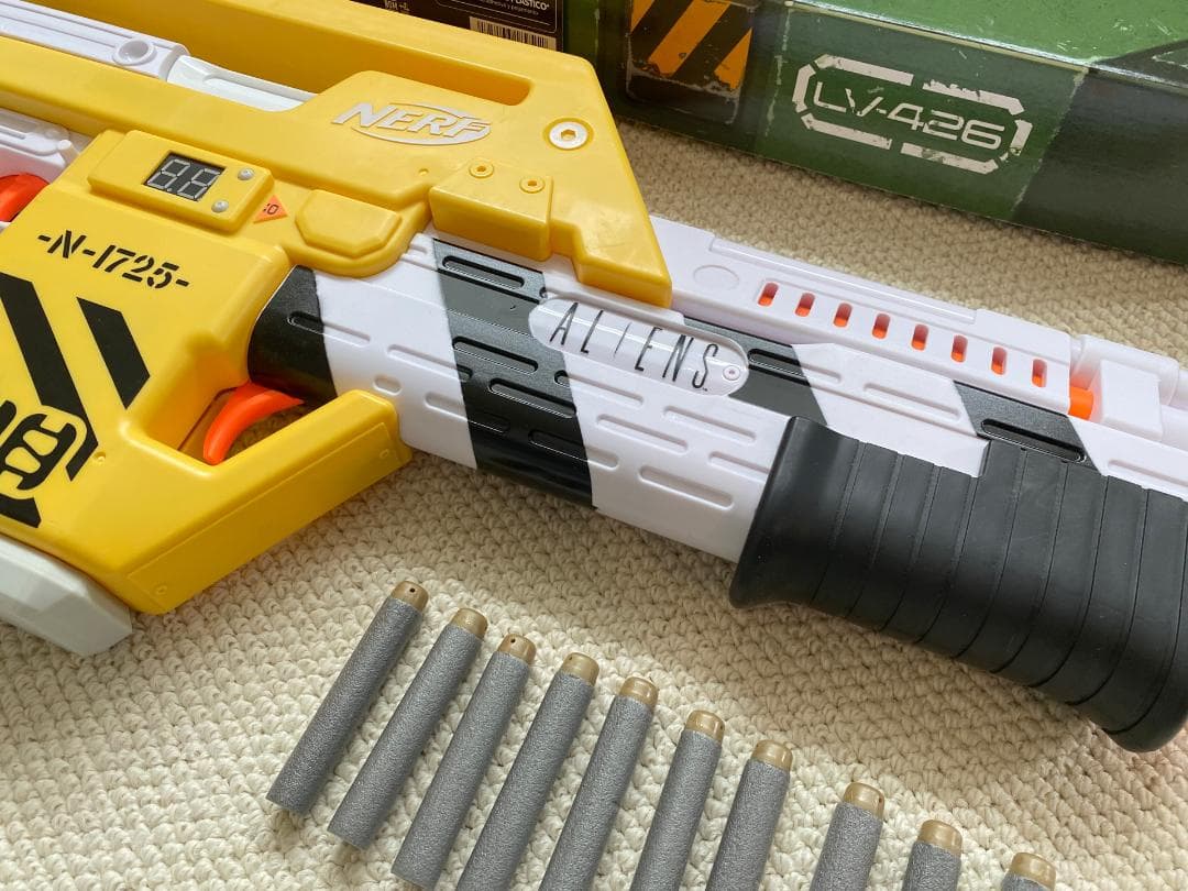 【開封済中古品】NERF ナーフ エイリアン パルスライフル M41-A