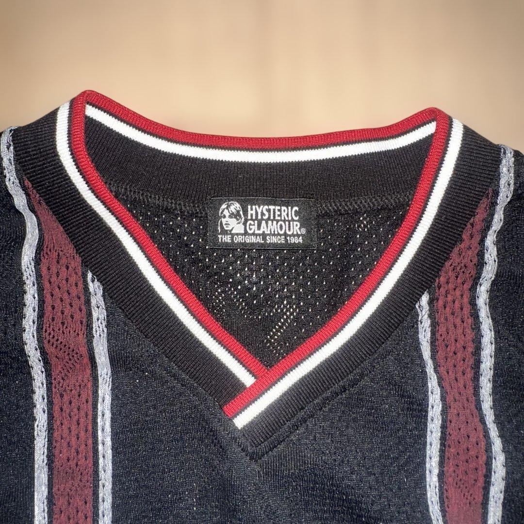 hysteric glamour ノースリーブ　ゲームシャツ