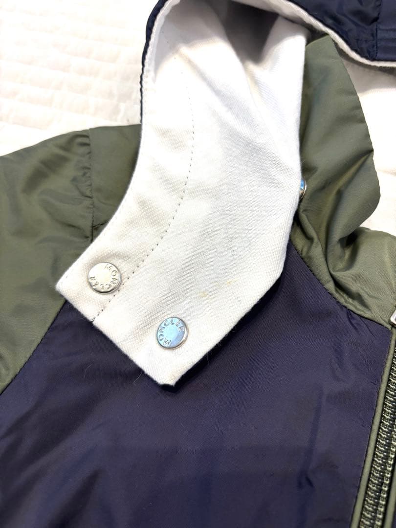 美品 MONCLER baby ナイロン パーカー アウター 80cm