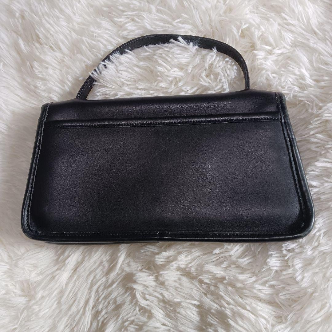 オールドコーチ　ハンドバック　ブラック　9044 ターンロック