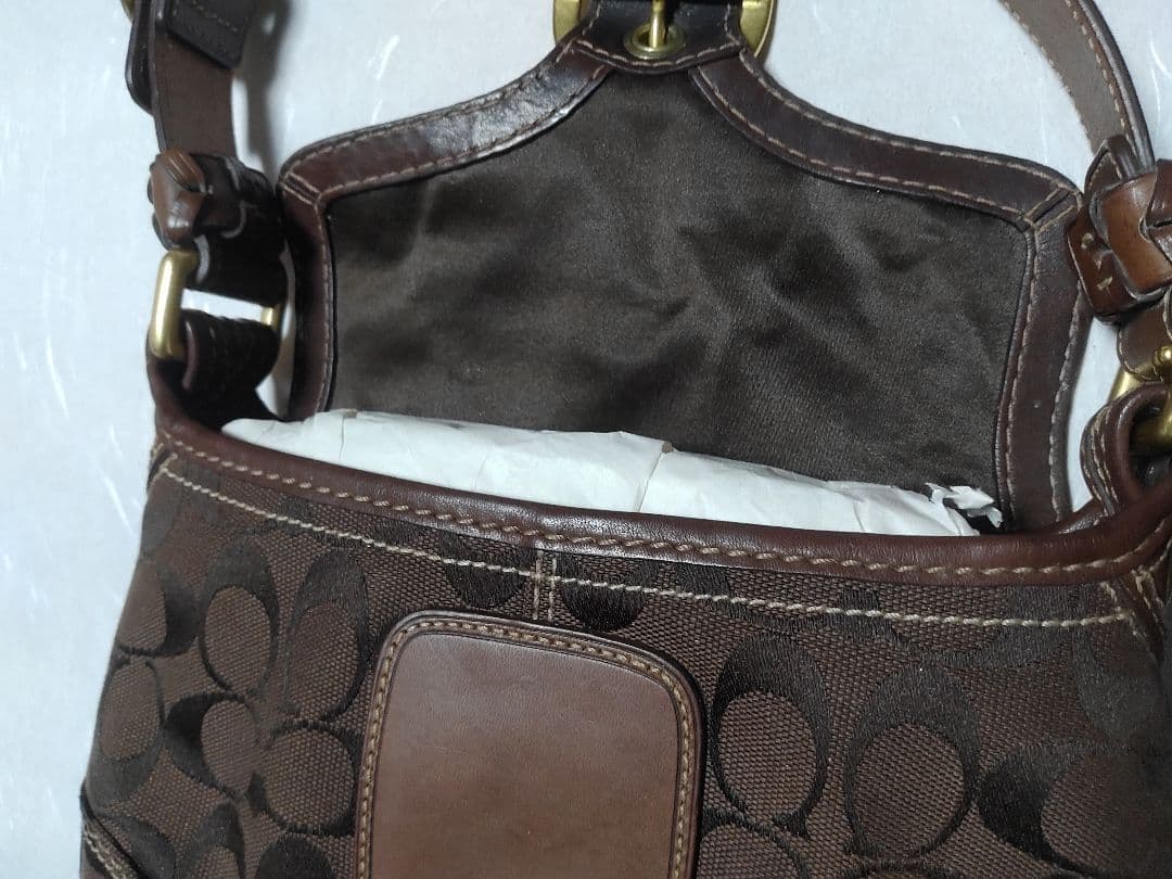 ゆ*き様 COACH ハンドバッグヴィンテージ 保存袋付き