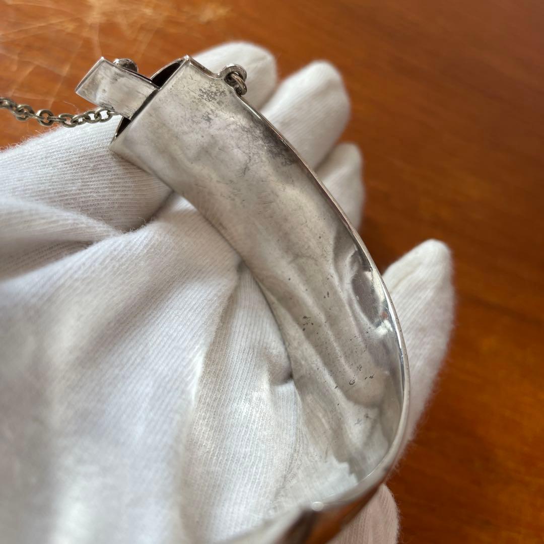 ヴィンテージ JSF Taxco メキシコ スターリング シルバー バングル