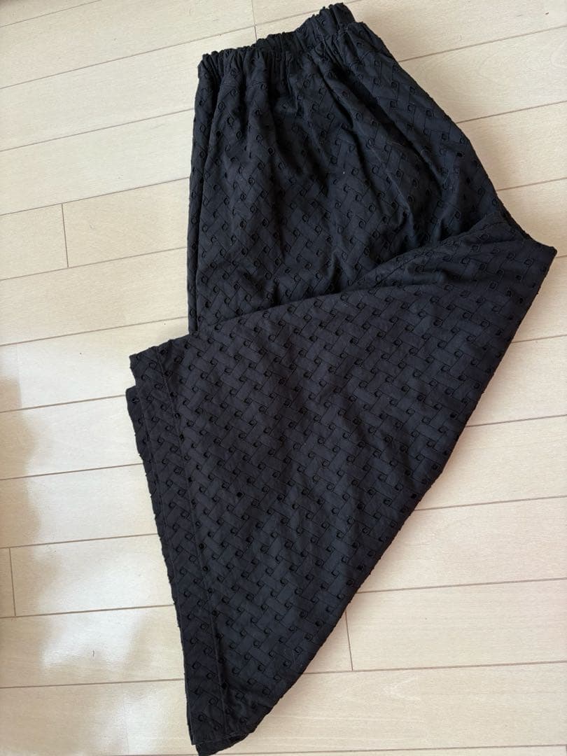 TAO コムデギャルソン　ガウチョパンツ　ブラックSサイズ