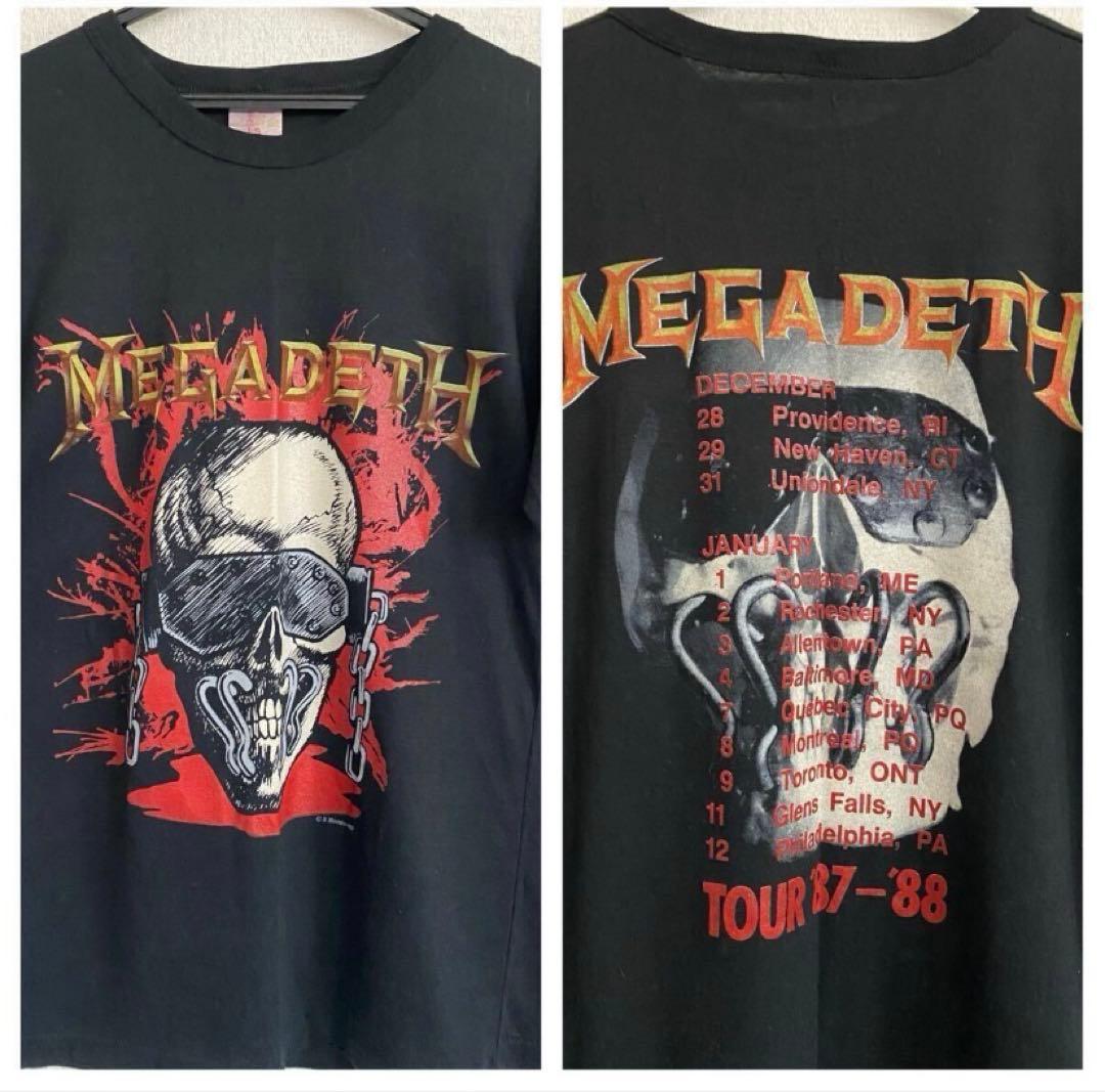 MEGADETH 1987年ツアーTシャツ