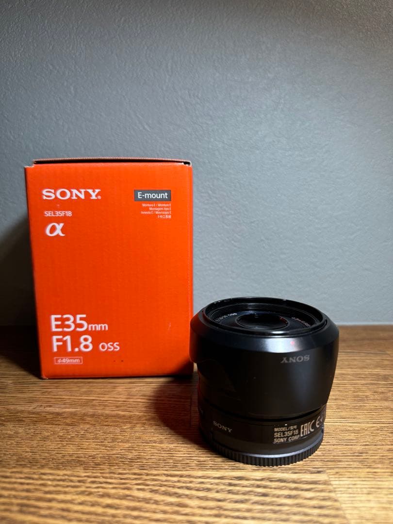 sony交換レンズ E35/1.8OSS SEL35F18