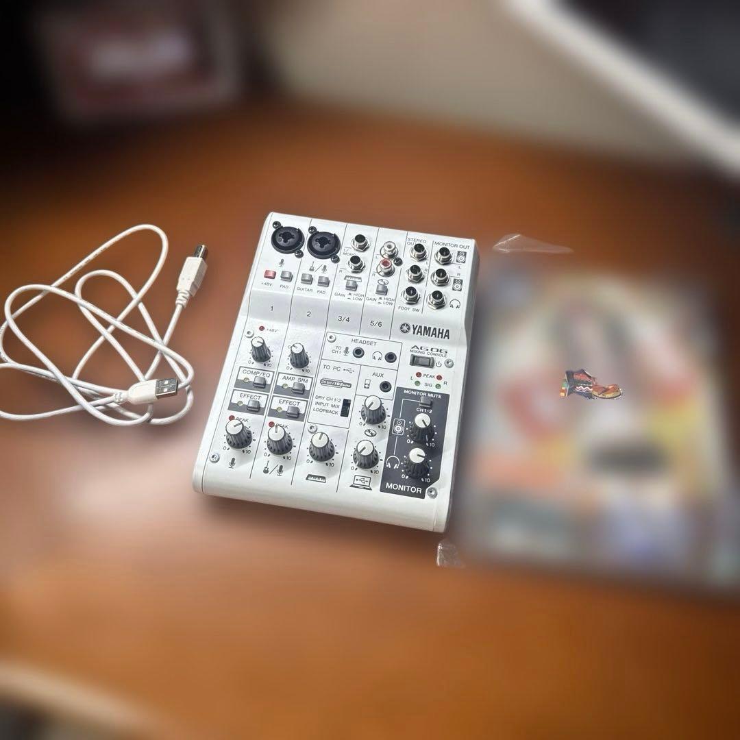 YAMAHA AG06 ウェブキャスティングミキサー (ヤマハ)