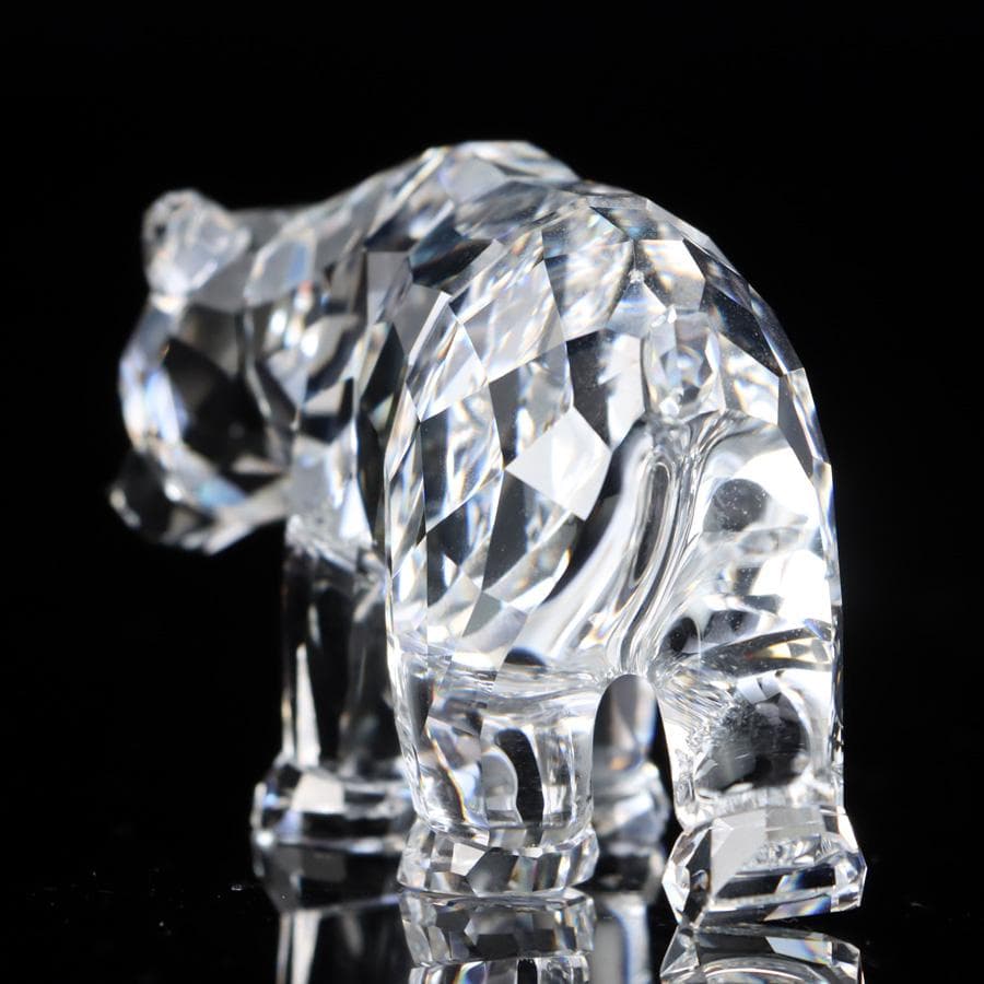 Y2435-9 スワロフスキー クリスタル マザーベア オブジェ