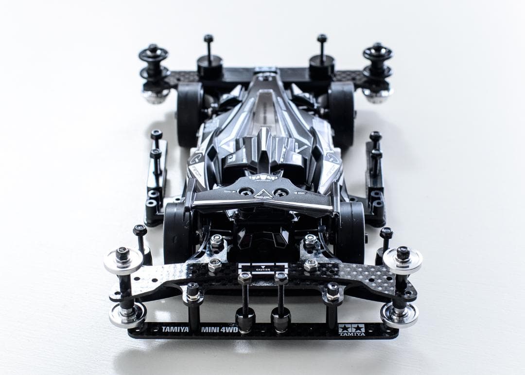 ミニ四駆完成品★アバンテMk.III MAフルベアリング・ポリカボディ未走行