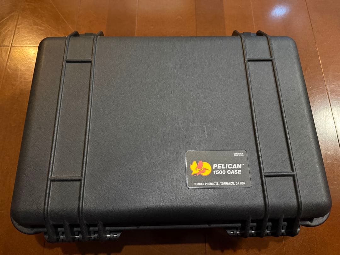 ペリカンケースPelican 1500 Case ブラックフォーム時計ケース化