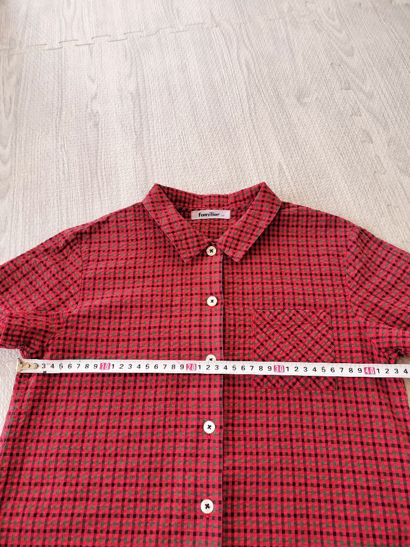 ファミリア　150 　カーディガン　　スカート