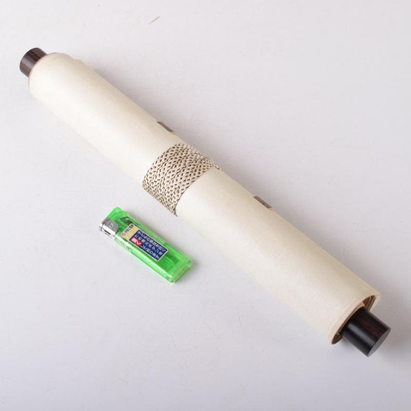 掛軸　古画　墨江武禅　山水人物図　C　7545A