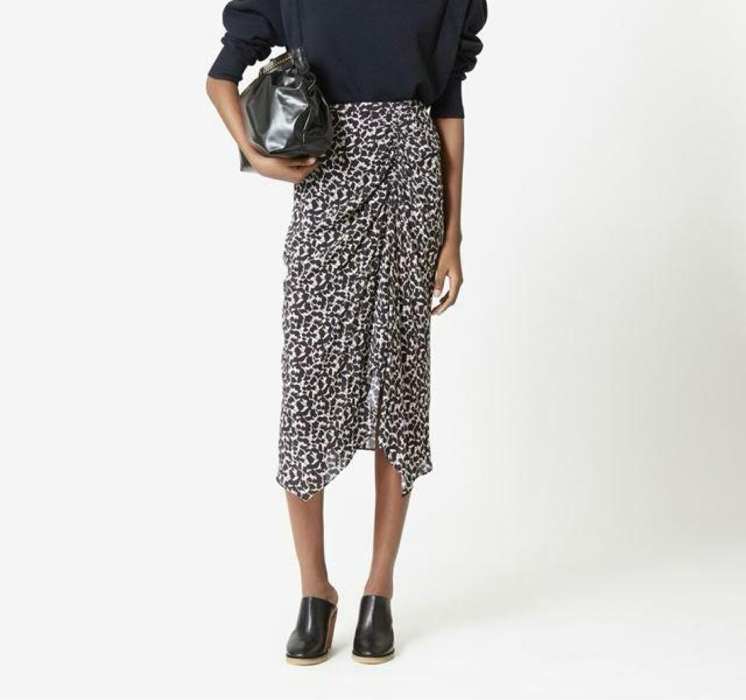 新品 ISABEL MARANT ETOILE AZARIA ミディスカート36