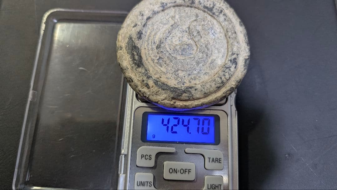 ビルマ　テナセリム地方　超大型鉛貨幣