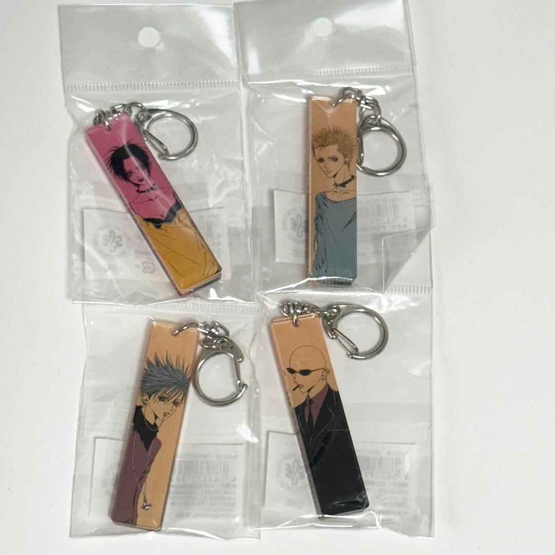 NANA 矢沢あい展 BLACKSTONES アクリルスティックキーホルダー4種