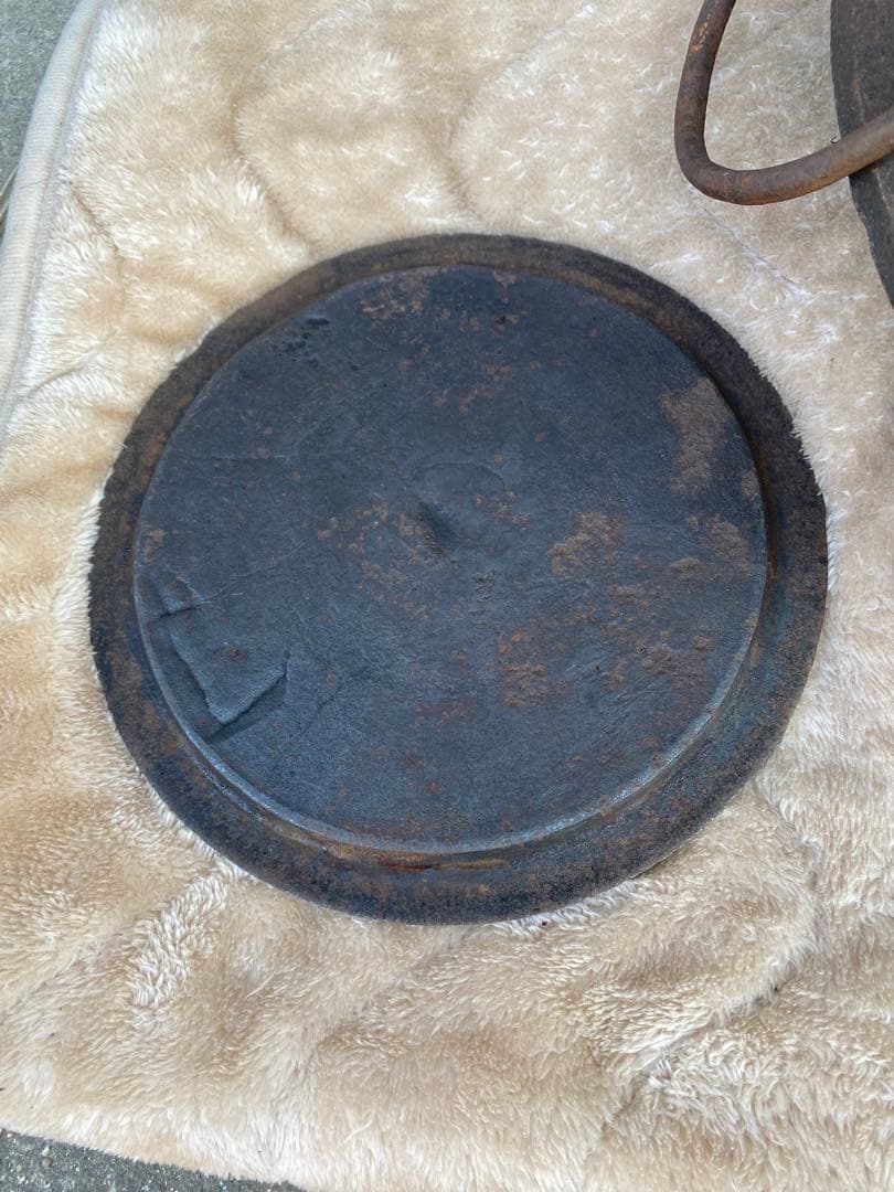 特大　茶釜　囲炉裏　鉄瓶　大型　南部鉄器　骨董