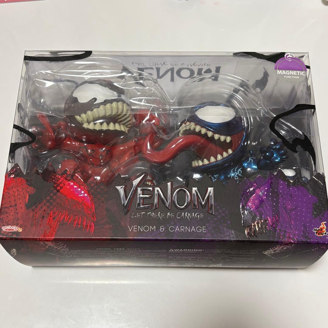 VENOM & CARNAGE マグネットフィギュアセット