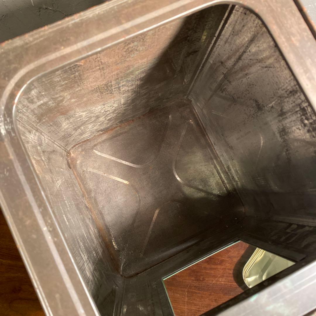 昭和レトロ 高級銘茶新井園 茶箱 缶 古道具 骨董品 稀少 ショーケース 什器