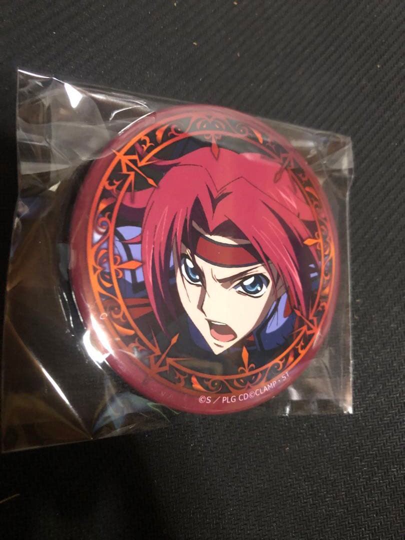 激レア　コードギアス 反逆のルルーシュ　3way缶バッジ　カレン　スタンド付き
