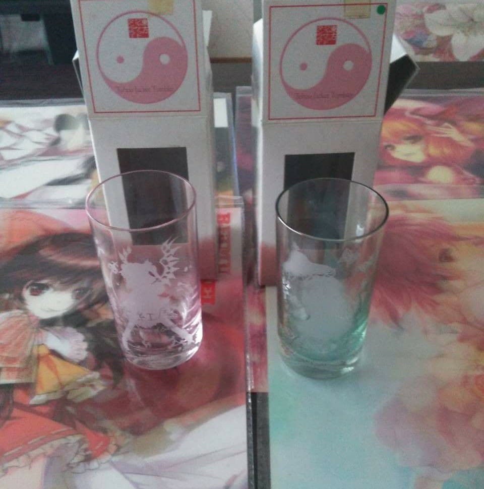 東方Project３Dポスター&グラス スペシャル セット