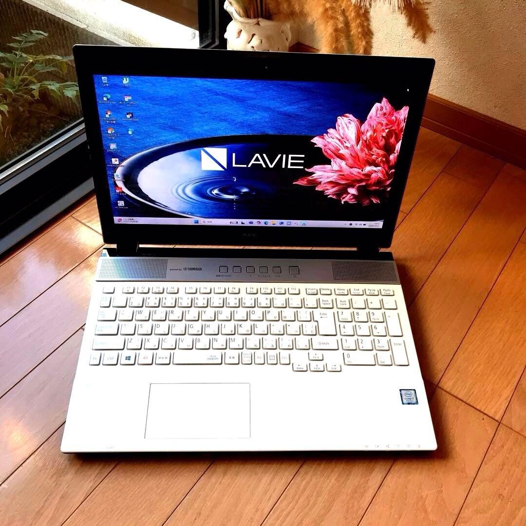 美品LaVieNS750/GAWタッチパネル(SSD512GB+HDD1TB)