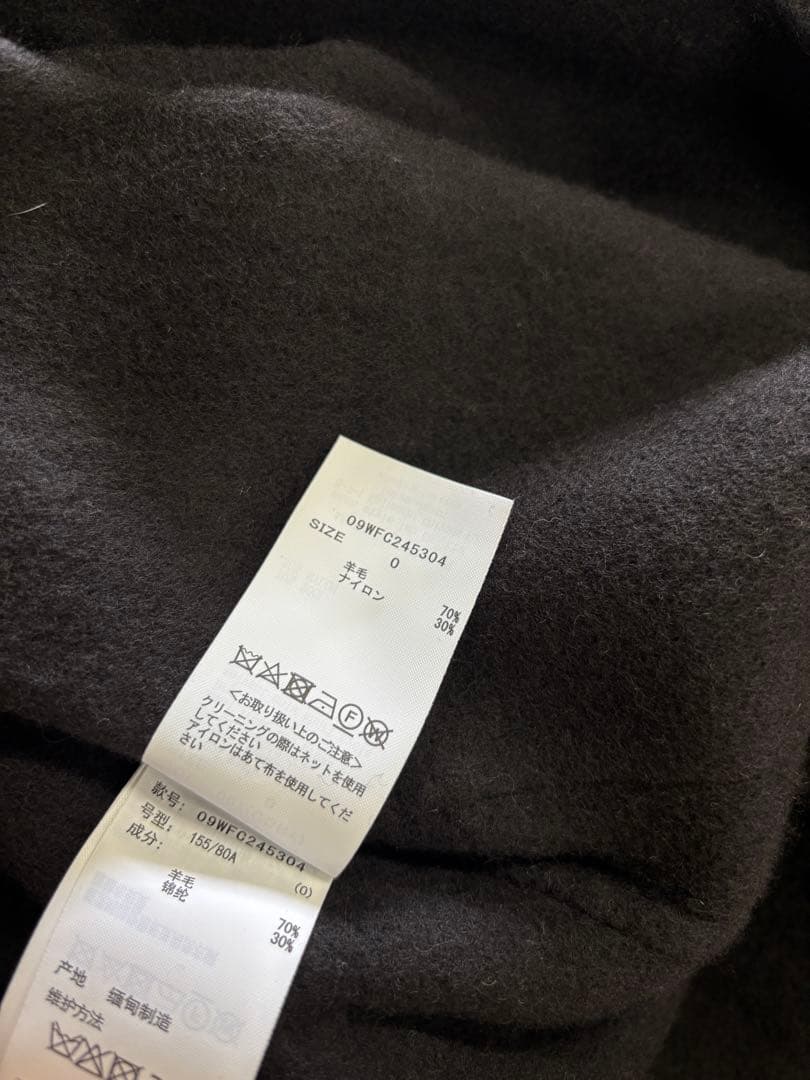 Mila Owen ミラオーウェン ウールロングコート09WFC245304