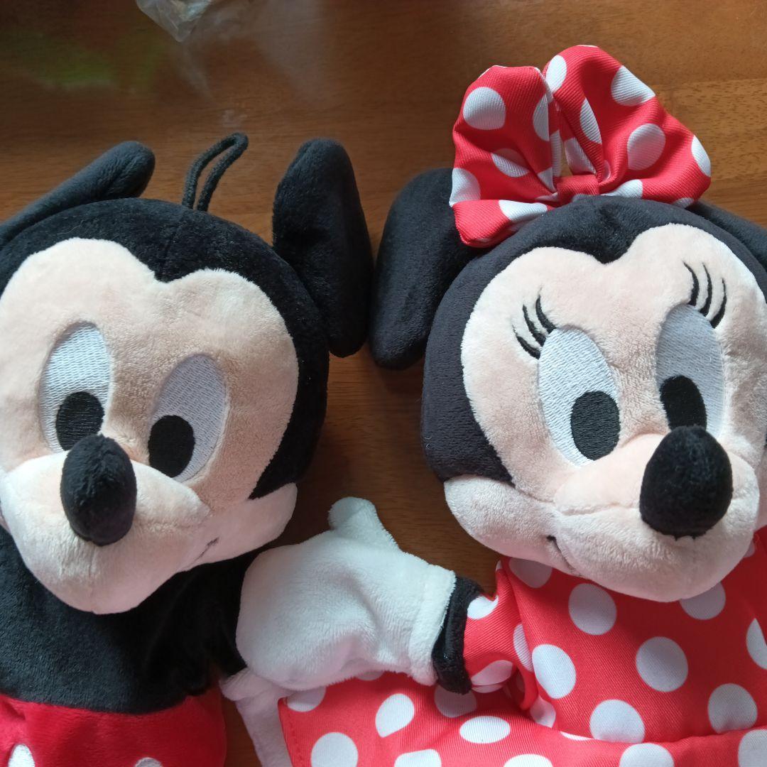 直筆サイン入り！ミッキー＆ミニー ぬいぐるみ セット　ディズニーDisney
